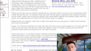 GVO - Article Marketing Secrets Revealed