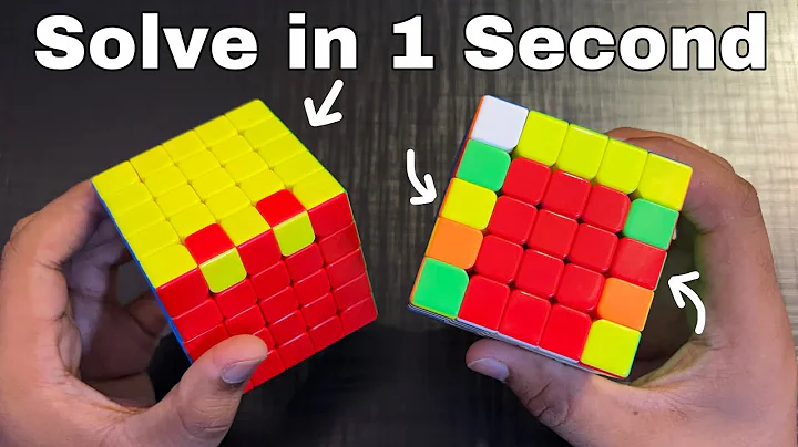 5x5 Rubik’s Cube “Last 2 Edges Algorithms”