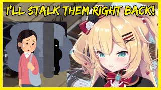 How Haachama Would Take Care of a Stalker... 【Hololive/Eng Sub】