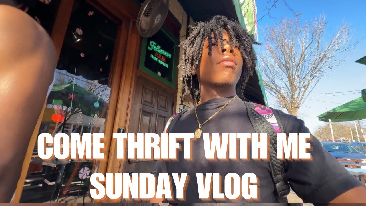 Thrifting with the guys | Sunday Reset