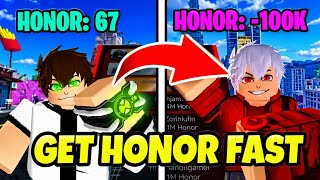 How to Get Honor FAST in Omini-X (Best Honor Guide | ROBLOX
