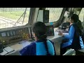 🚂👩✈️ట్రైన్ ఎలా నడుపుతున్నారో చూడండి Lady Loco pilot 👩✈️