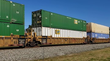 NS 212 Intermodel Taylors, SC w/3 SD70ACes 🎆🎇 { My 1900th YouTube Video } 🎇🎆