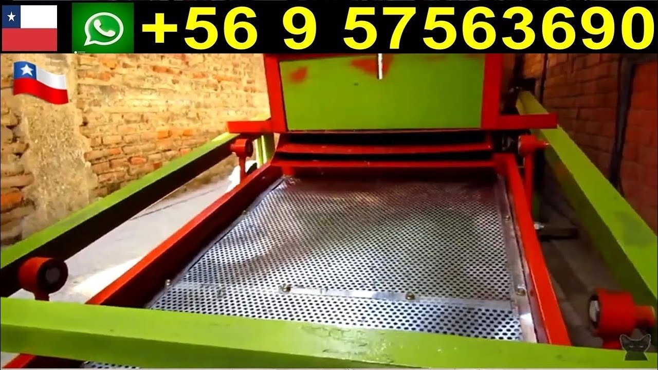 HARNERO VIBRATORIO 3 salidas con soplador seleccionadora de semillas, granos, zaranda