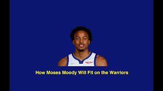How Moses Moody Will Fit on the Warriors