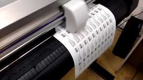 mimaki cutting plotter video