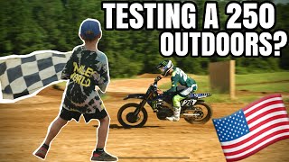 TESTING A 250 OUTDOORS | Christian Craig MXoN Try Out Submission