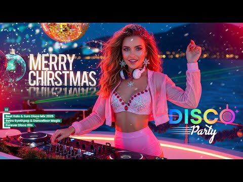 Italo Euro Disco Mix 2025 Neon Dreams Christmas Night Edition Ultimate 80s Synthpop Revival