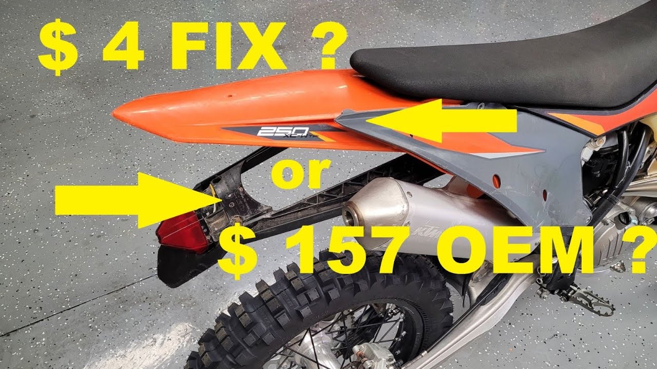 HOW TO REPAIR CRACKED PLASTIC - Dirt Wheels Magazine