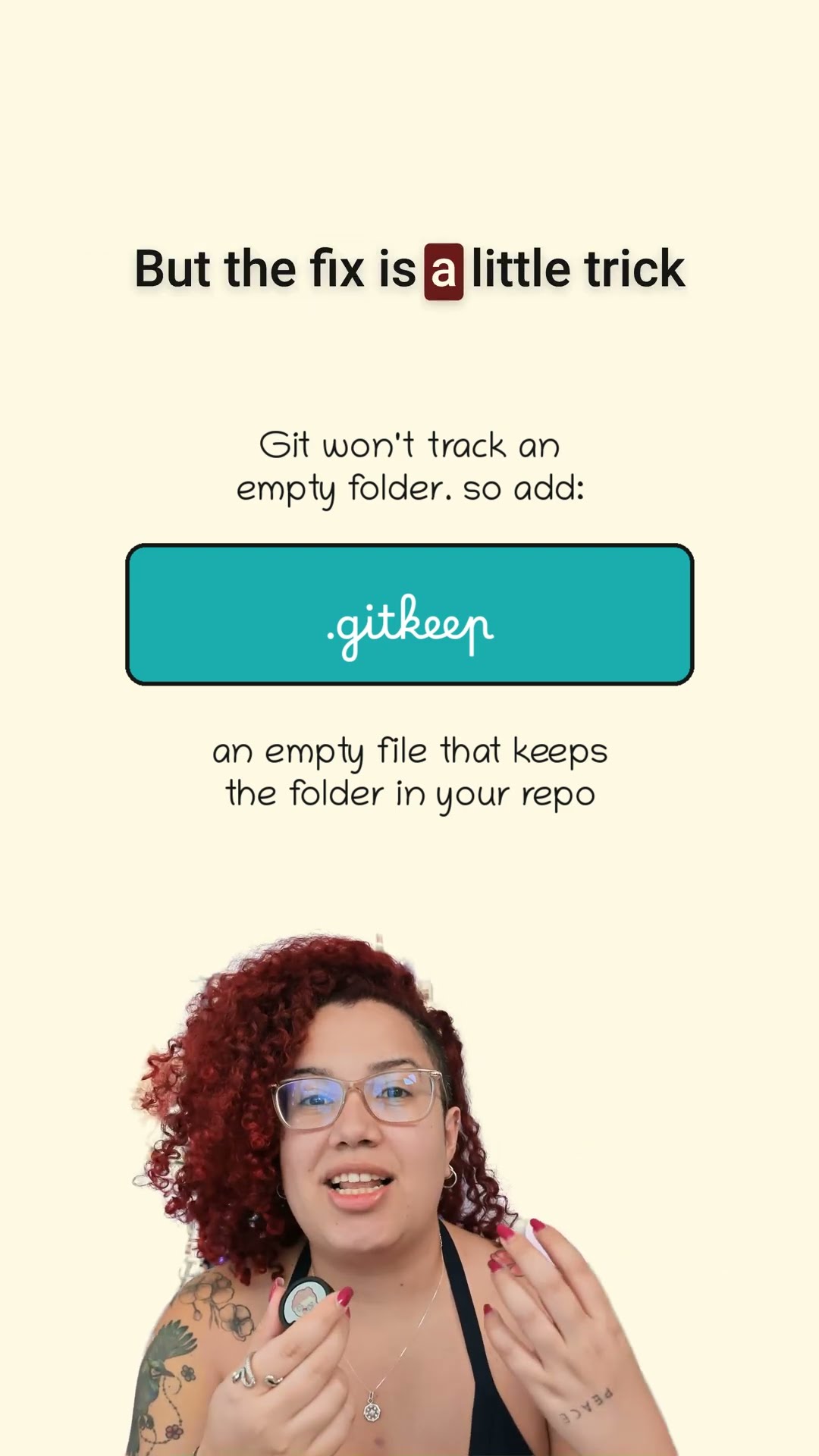 the .gitkeep trick: how to make git track empty folders