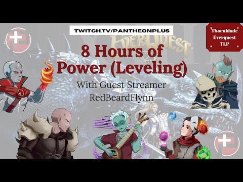 Everquest Power Level Stream (recap) 8 Hours of Power