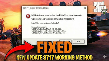 How to FIX Script Hook V Critical Error In 2 MINUTES | December 2025 (Rockstar, Epic, Steam)