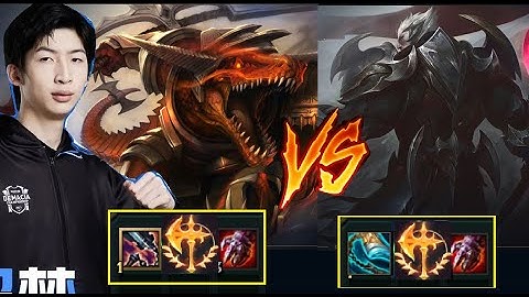 Xiao Chao Meng Leo Thách Đấu Hàn Ngày 2 - Renekton Đối Đầu Best Darius/DariusLol