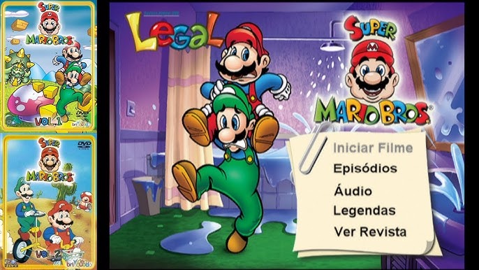 DVD - Super Mario Bros - O Filme - Dublado e Legendado