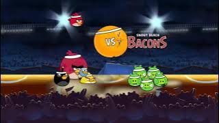 Angry Birds Seasons Ham Dunk Mighty Ball 100%