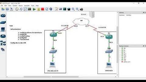 18 CCNA Security 210 260 Labs VPN Site to Site Config By Eng Mohammed Ramadan   Arabic