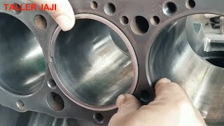 Restauración de motores: cómo rebajar anillos en un motor 350 Chevrolet Vortec