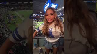 Cowboys Girl Had Jersey On Backwards 🥰😈 #nfl #shorts #explore