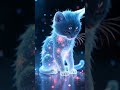 Enchanted Sakura Cat – A Mystical Glow in Motion