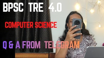 BPSC Tre 4.0 computer Science| important questions & answers 😂 From Telegram #bpscteacher #bpsctre4