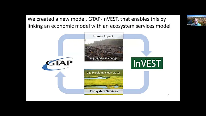 Global Earth-Economy Modeling: Linking GTAP and InVEST to address sustainability challenges