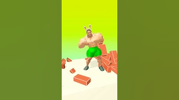 Muscle Rush 💪Gameplay Walkthrough Max Level (Android ios)#Shorts
