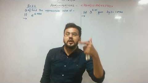 Application of Derivatives Ex 2.2 | Part 6 | APPROXIMATION | 12th New Syllabus Maths-II | Rahul Sir