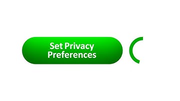 Set Privacy Preferences Computer Mouse Clicking Animation on white background