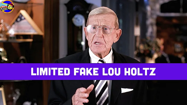 Spiritual Limited Fake Lou Holtz | The Dan LeBatar...