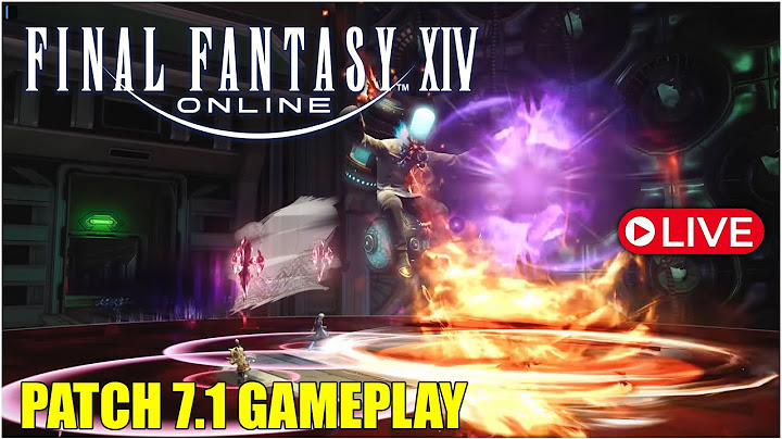 🔴 FFXIV - Patch 7.1 Crossroads Gameplay