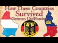 Why do luxembourg and liechtenstein still exist  remnants of the holy roman empire