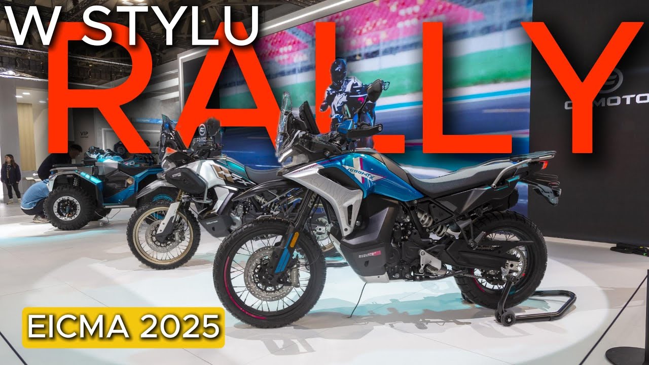 EICMA 2025 - koniec ADV, czas na Rally Style !