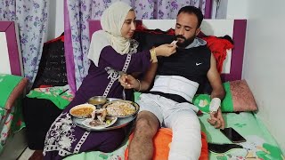 روتين يوم الجمعه بس مش زي كل جمعه😪أول مره منتجمعش على صنيه واحده فى اليوم ده💔