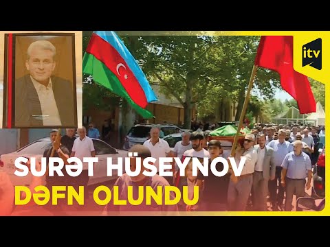 Surət Hüseynov Gəncədə torpağa tapşırıldı