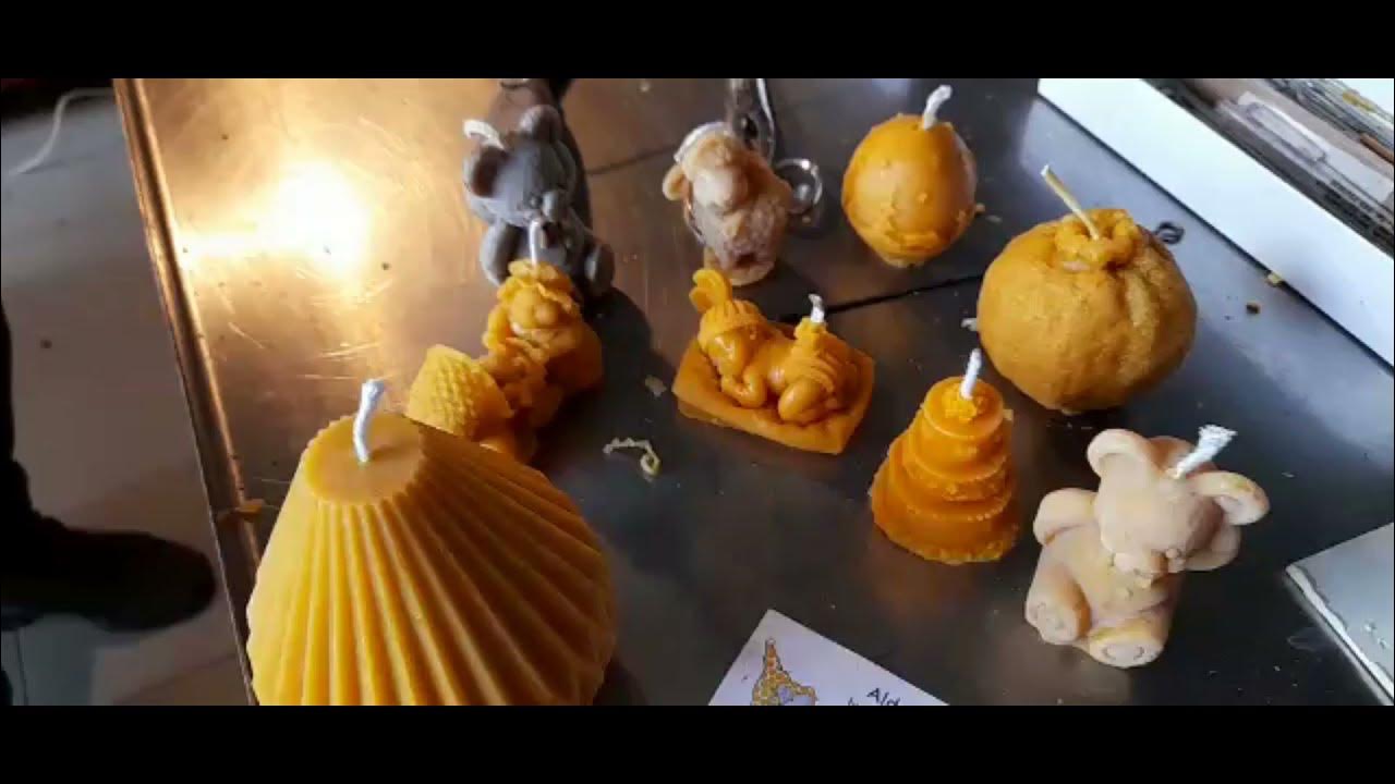 Fabbricazione di candele: Stampo per candele in silicone FS61 - Attrezzi  apicoltura