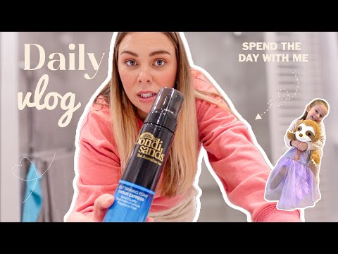 my tanning routine & Sunday work & family day - daily vlog 7th June 2025