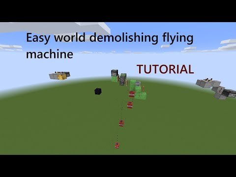 Easy TNT duper flying machine 1.16+ │ Minecraft