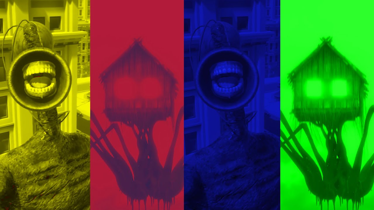 House Head VS Siren Head - Coffin Dance (COVER)