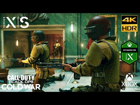 Call Of Duty Cold War Part #7 [Xbox Series X/S 4K HDR 60fps Ray Tracing] Gameplay Desperate Measures