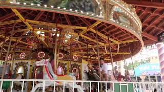 Carousel Off Ride - Six Flags Great Adventure - Copyright Free Footage