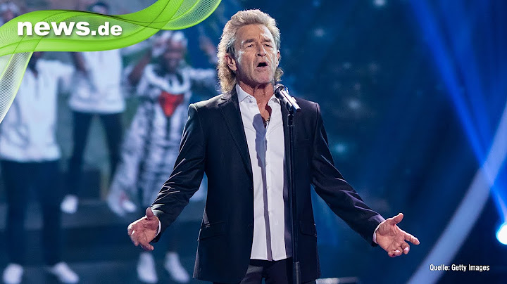 Peter Maffay über Eifersucht und Hochzeit mit Freundin Hendrikje