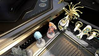 Warframe | Can't Place Decorations Under Codex Table