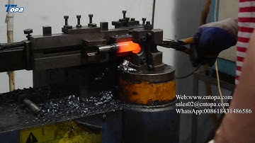 Hydraulic fitting bending video.