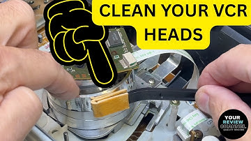 How To Clean Your VHS VCR Heads | Restore Perfect Picture & Sound