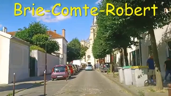 Brie-Comte-Rober...  - 4K- Driving- French region