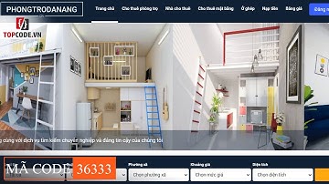 Mã code 36333. Hướng dẫn cài đặt code Website tìm kiếm phòng trọ tại thành phố Đà Nẵng | Topcode.vn