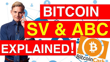 BITCOIN SV & ABC EXPLAINED // ONE_MINUTE_CRYPTO