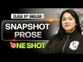Snapshot Prose Class 11 One Shot | Class 11 English Complete Snapshot Prose | Dhurandhar 2026