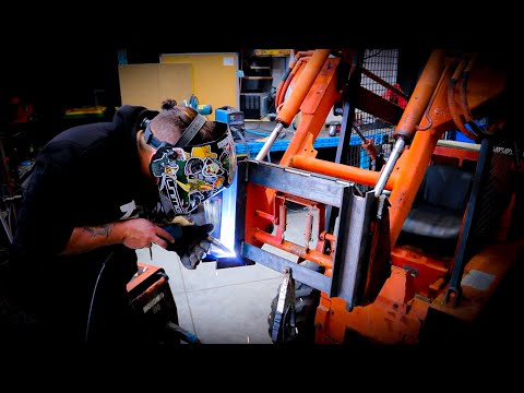 Building Forklift Tynes & A Spreader Bar For A Skid Steer / BobCat