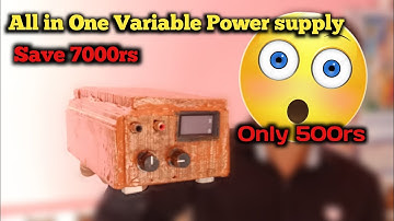 All In One Variable Power Supply | Lab Bench Power Supply | 6000 rs bachiye | Auto Cut Function | 😱👍